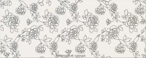 Opoczno Black & White Декорація настінна BLACK & WHITE патерн C 20X50