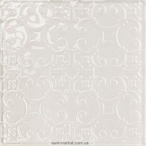 Opoczno CRYSTAL PALACE белый декор В 20X20