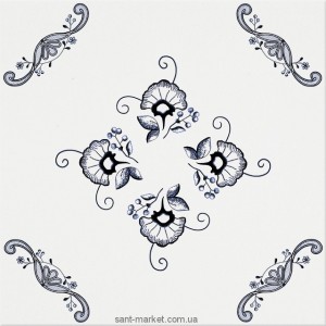 Opoczno FIELD BLUE декор В 20X20