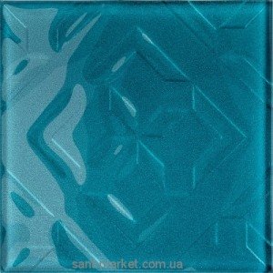 Opoczno CUBAN CUBE синий декор 20X20