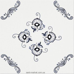 Opoczno FIELD BLUE декор В 20X20