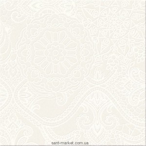 Opoczno MORNING FOG білий декор D 20X20