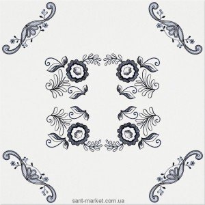 Opoczno FIELD BLUE декор D 20X20