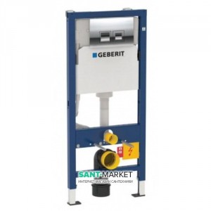 Система инсталляции для подвесного унитаза Geberit Duofix 3в1 с перекладиной 458.117.21.1