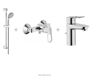 Комплект змішувачів для душу GROHE BAU LOOP 118111