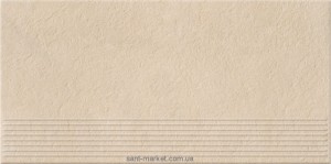 Opoczno Dry river Плитка напольная DRY RIVER крем ступенька 29 55X59 4