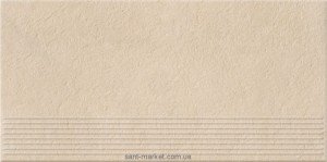 Opoczno Dry river Плитка напольная DRY RIVER крем ступенька 29 55X59 4