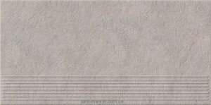 Opoczno Dry river Плитка напольная DRY RIVER светло-серый ступенька 29 55X59 4