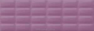 Opoczno Vivid Colours Плитка настенная Violet glossy pillow 25X75