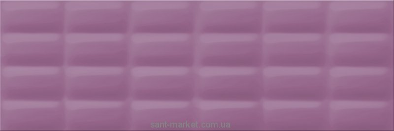 Opoczno Vivid Colours Плитка настінна Violet glossy pillow 25X75