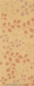 Cersanit Katio Декор Katio бурштин листья 20х50