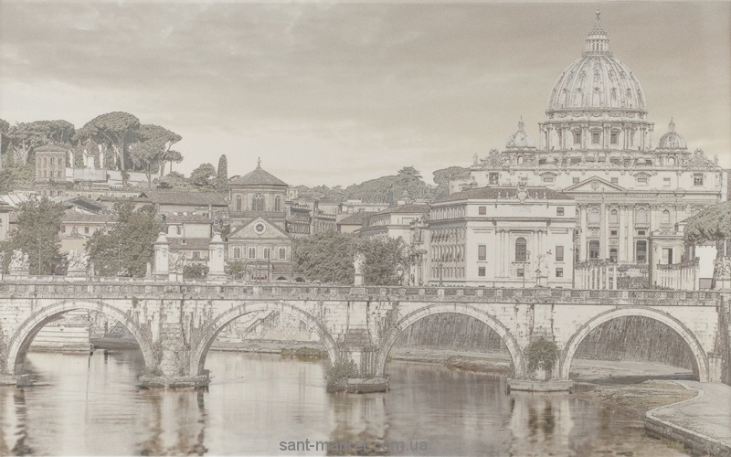 Cersanit Samanta Декор Samanta город 1 25х40