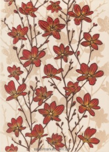 Cersanit Laura Декор Laura флауер 25х35