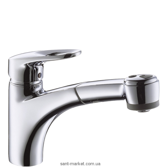 Змішувач для кухні з висувною лійкою Hansgrohe Mediano змішувач 14916000