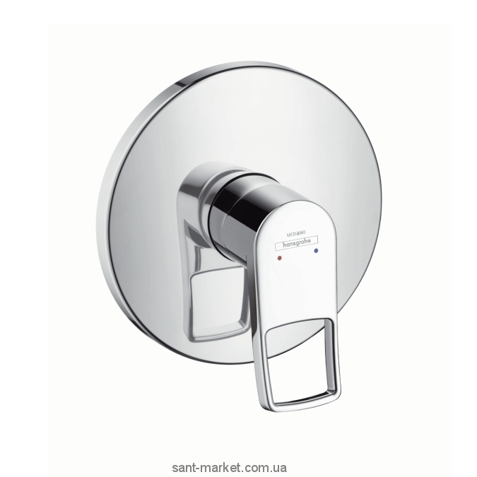 Смеситель для душа встраиваемый Hansgrohe коллекция Mediano хром 14565000