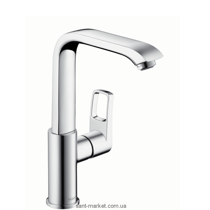 Смеситель для раковины однорычажный с донным клапаном высокий Hansgrohe Mediano 2 хром 14514000