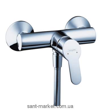 Смеситель для душа настенный однорычажный Hansgrohe коллекция Sportive 2 хром 14640000