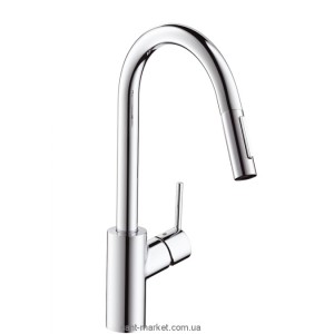 Змішувач для кухні з висувною лійкою Hansgrohe Talis S2 змішувач 14864004