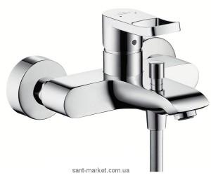 Смеситель однорычажный для ванны с коротким изливом Hansgrohe коллекция Mediano 2 хром 14540000