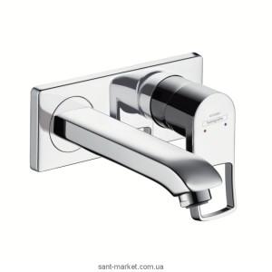 Смеситель для раковины однорычажный настенный скрытый Hansgrohe Mediano 2 хром 14517000