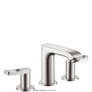Смеситель для раковины двухрычажный скрытый Hansgrohe коллекция Mediano 2 хром 14513000