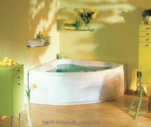 Ванна акрилова кутова PoolSpa колекція Francja 140x140х60 PWS3210ZS000000