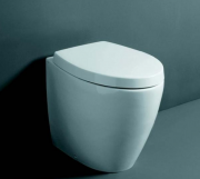 Унітаз підлоговий приставний Simas Spazio LFT 20 + Кріплення F88 ​​LFT + Сидіння LFT 004