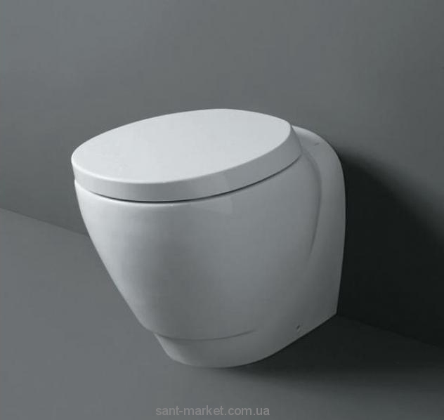 Унитаз напольный приставной Simas коллекция Bohemien BO 01 + Крепления F88 + Сиденье BO 002