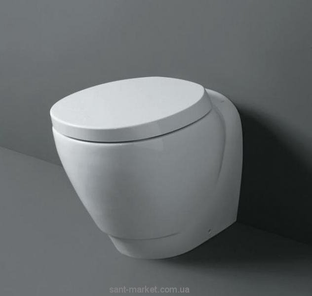 Унітаз підлоговий приставний Simas колекція Bohemien BO 01 + Кріплення F88 ​​+ Сидіння BO 002