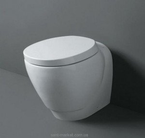 Унітаз підлоговий приставний Simas колекція Bohemien BO 01 + Кріплення F88 ​​+ Сидіння BO 002