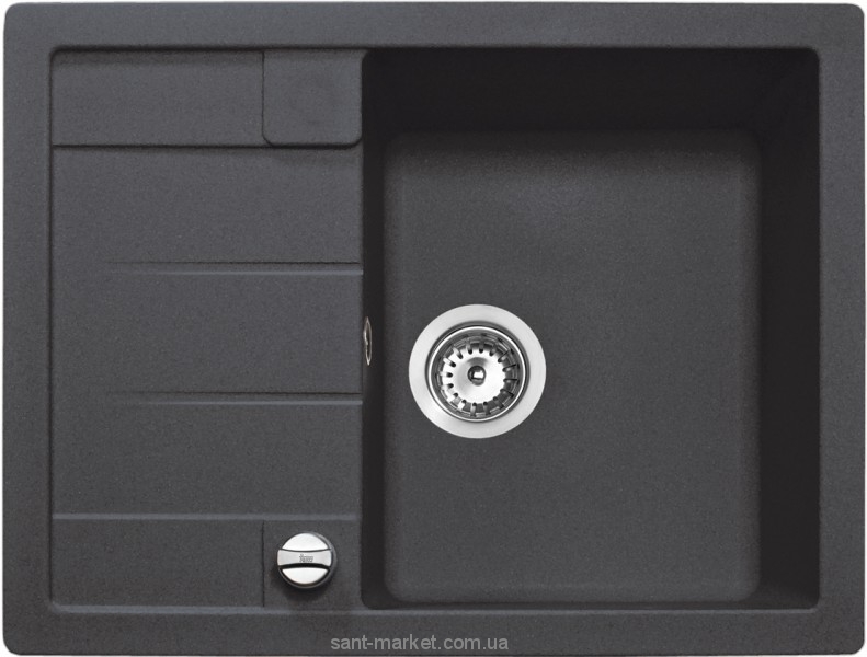 Мойка для кухни прямоугольная TEKA ASTRAL 45 B-TG оборачиваемое крыло  врезная  гранит  карбон 40143508