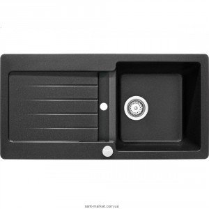 Мойка для кухни прямоугольная TEKA KEA 45 B-TG оборачиваемое крыло  врезная  гранит  карбон 40143365