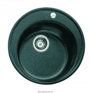 Мийка для кухні кругла TEKA CENTROVAL 45 TG врізна граніт карбон 40143216