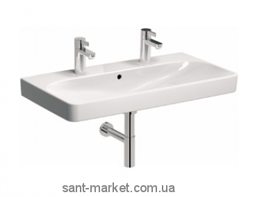 Раковина для ванної підвісна подвійна KOLO колекція Traffic біла L91590900