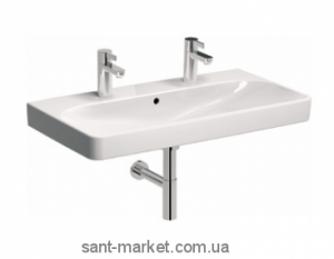 Раковина для ванной подвесная двойная KOLO коллекция Traffic белая L91590000