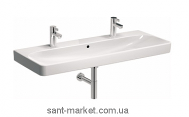 Раковина для ванной подвесная двойная KOLO коллекция Traffic белая L91520000