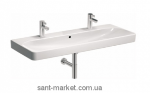 Раковина для ванной подвесная двойная KOLO коллекция Traffic белая L91520000