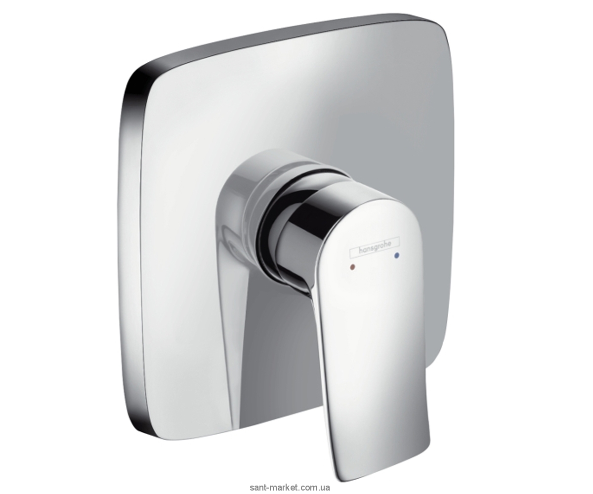 Змішувач для душа вбудовується Hansgrohe колекція Metris хром 31456000