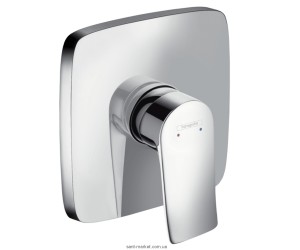 Змішувач для душа вбудовується Hansgrohe колекція Metris хром 31456000