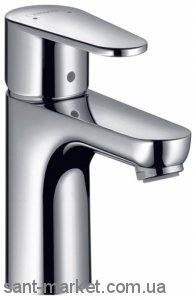 Змішувач для раковини одноважеля з донним клапаном Hansgrohe колекція Focus E2 хром 31511000