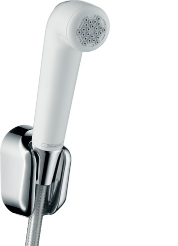 Гігієнічний душ Hansgrohe колекція Croma хром / білий 32122000