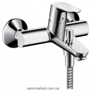 Смеситель однорычажный для ванны с коротким изливом Hansgrohe коллекция Focus E2 хром 31948000