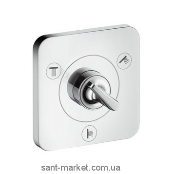  Переключатель для душа встраиваемый одновентильный Hansgrohe Axor Citterio E хром 36772000