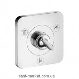  Переключатель для душа встраиваемый одновентильный Hansgrohe Axor Citterio E хром 36772000