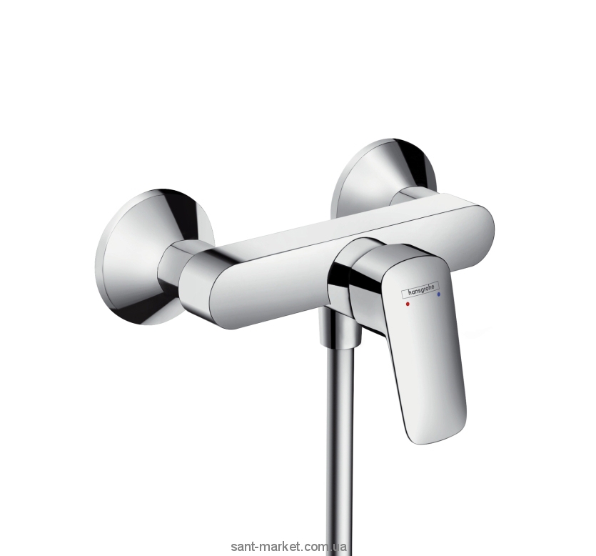 Смеситель для душа настенный однорычажный Hansgrohe коллекция Logis хром 71601000