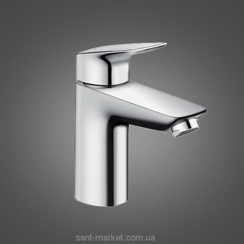 Смеситель для раковины однорычажный Hansgrohe коллекция Logis хром 71106000