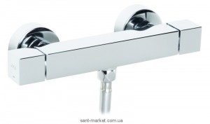 Смеситель для душа настенный двухвентильный Jika коллекция Cubito хром H3324270040001