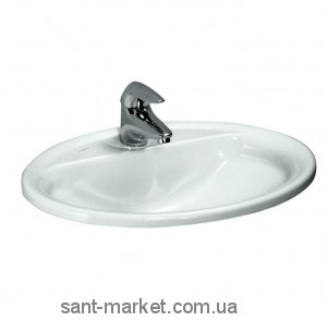 Раковина для ванной встраиваемая Jika коллекция Ibon 52x18.5x41 белая H8130100001041