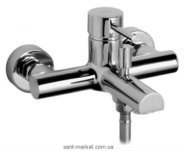 Смеситель однорычажный для ванны с коротким изливом Jika коллекция Mio хром H3217170040001