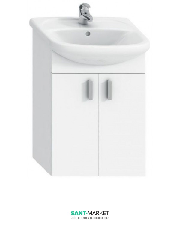 Тумба з раковиною Jika Lyra підвісна 50.2х29.2х70.8 білий H4519514323001